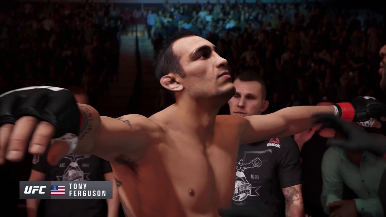 EDDIE ALVAREZ ANKLE PICKS TONY FERGUSON UFC FIGHT