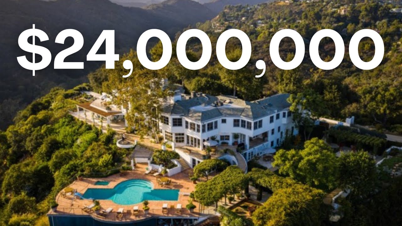Scenic $24 Million Brentwood, California Mansion