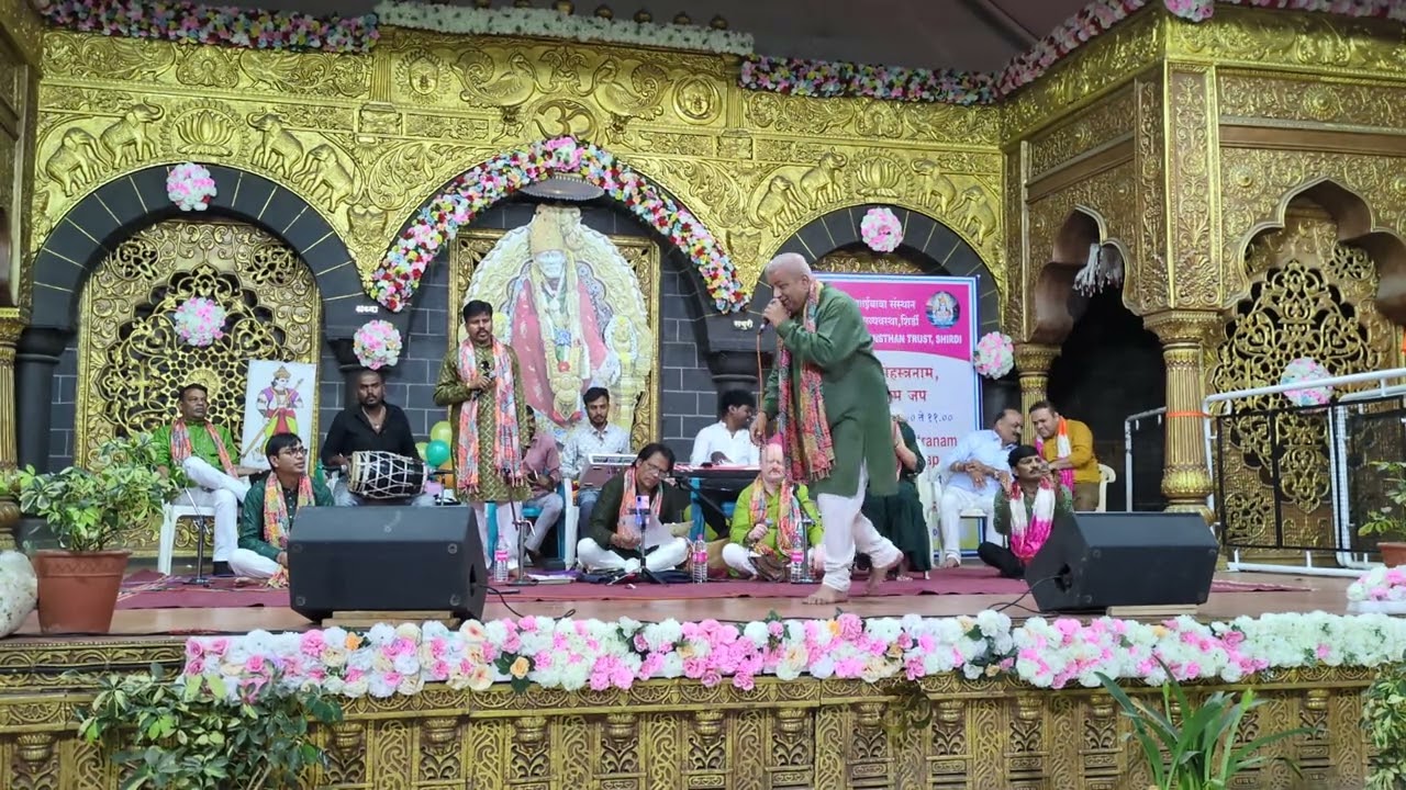 Ram bhjan , krishna bhjan, sai baba bhajan mashup  live 