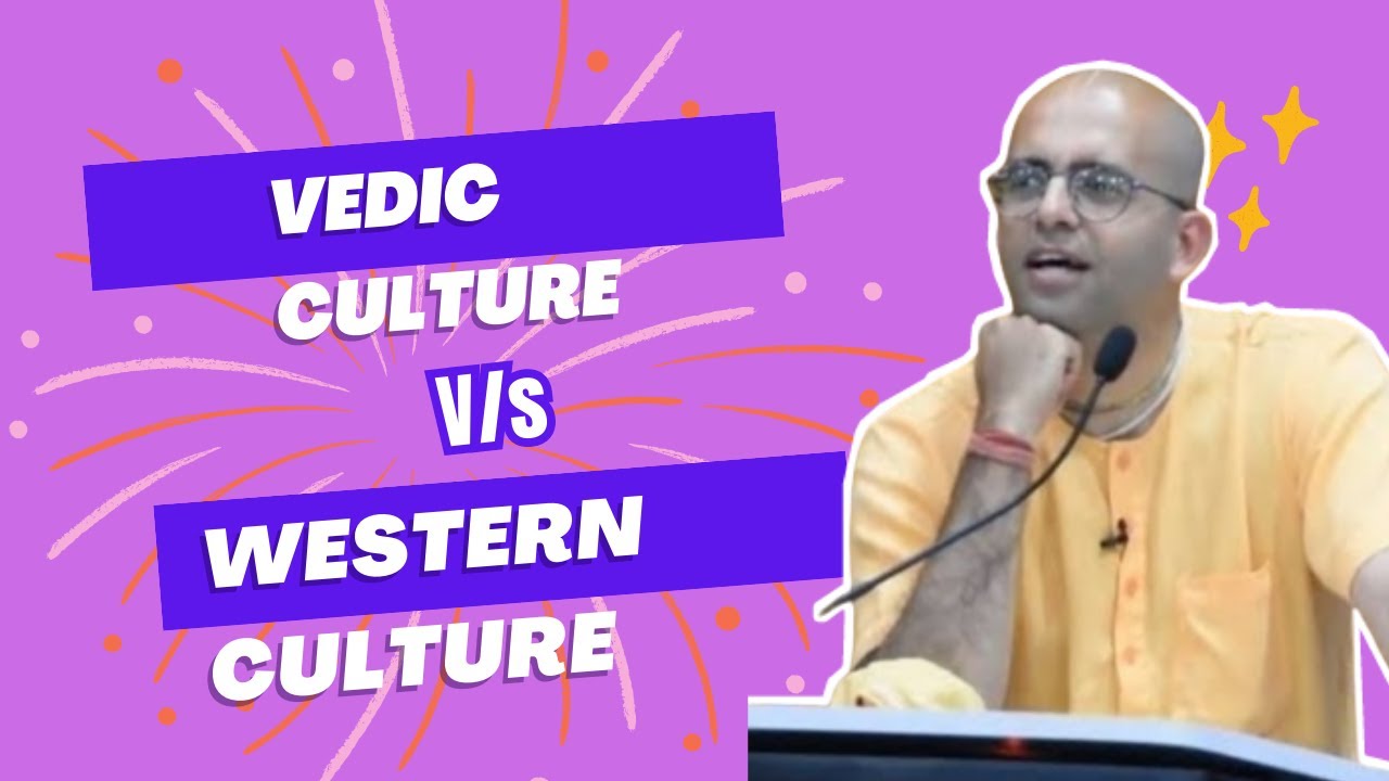 Vedic Culture Vs Western Culture || BN College || Amogh Lila Prabhu