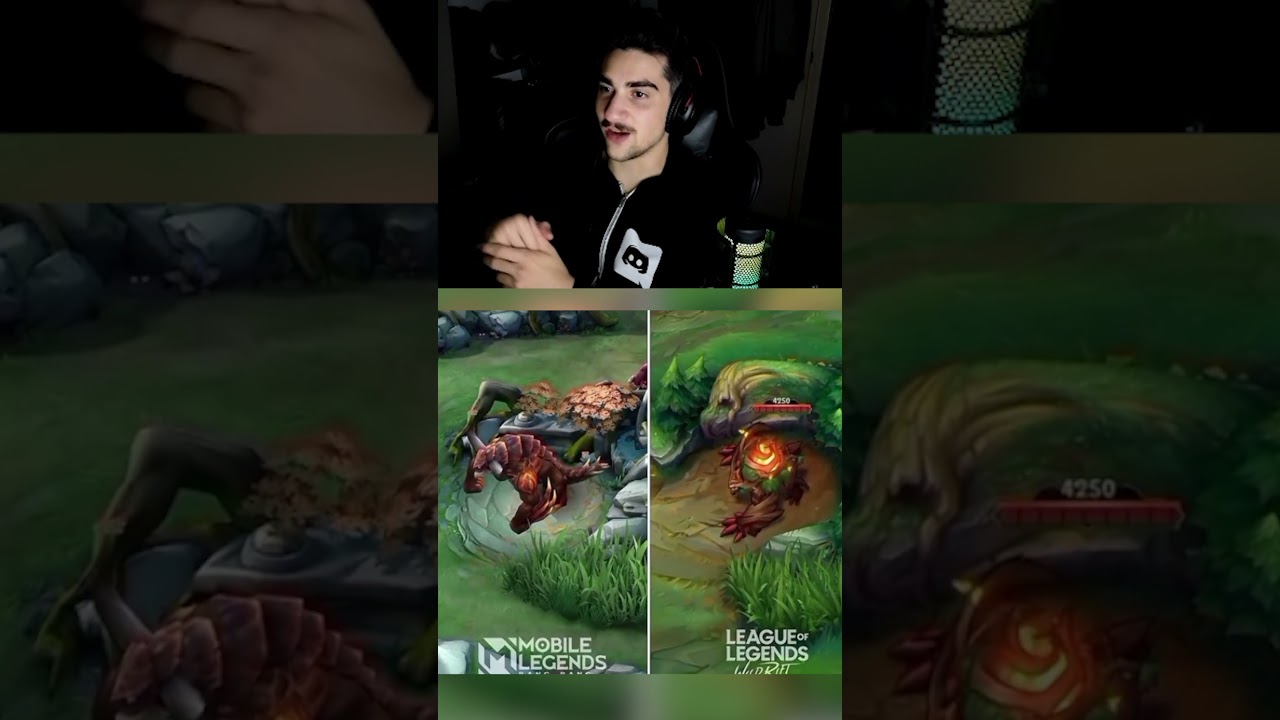 MOBILE LEGENDS VS WILD RIFT #шорты