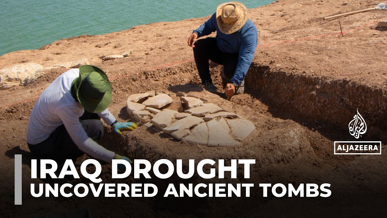 Drought in Iraq unearths more than 2,000 years old tombs