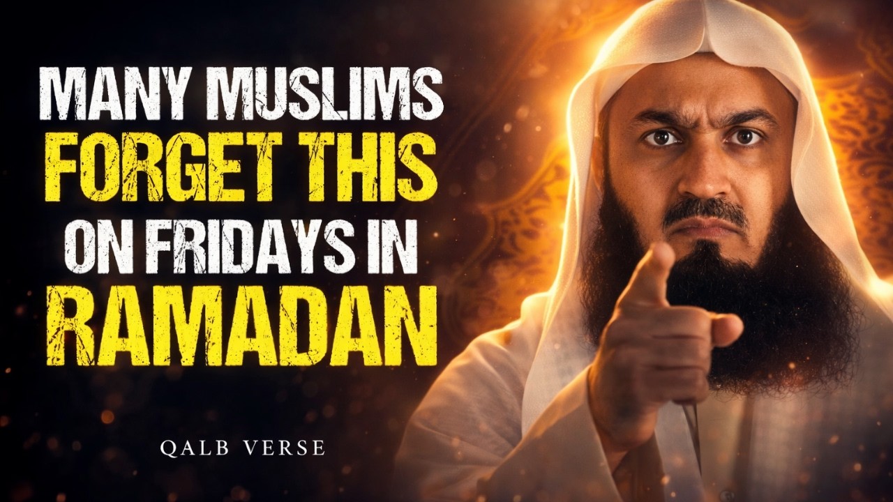 Many Muslims Forget This on Fridays in Ramadan – Mufti Menk Warning