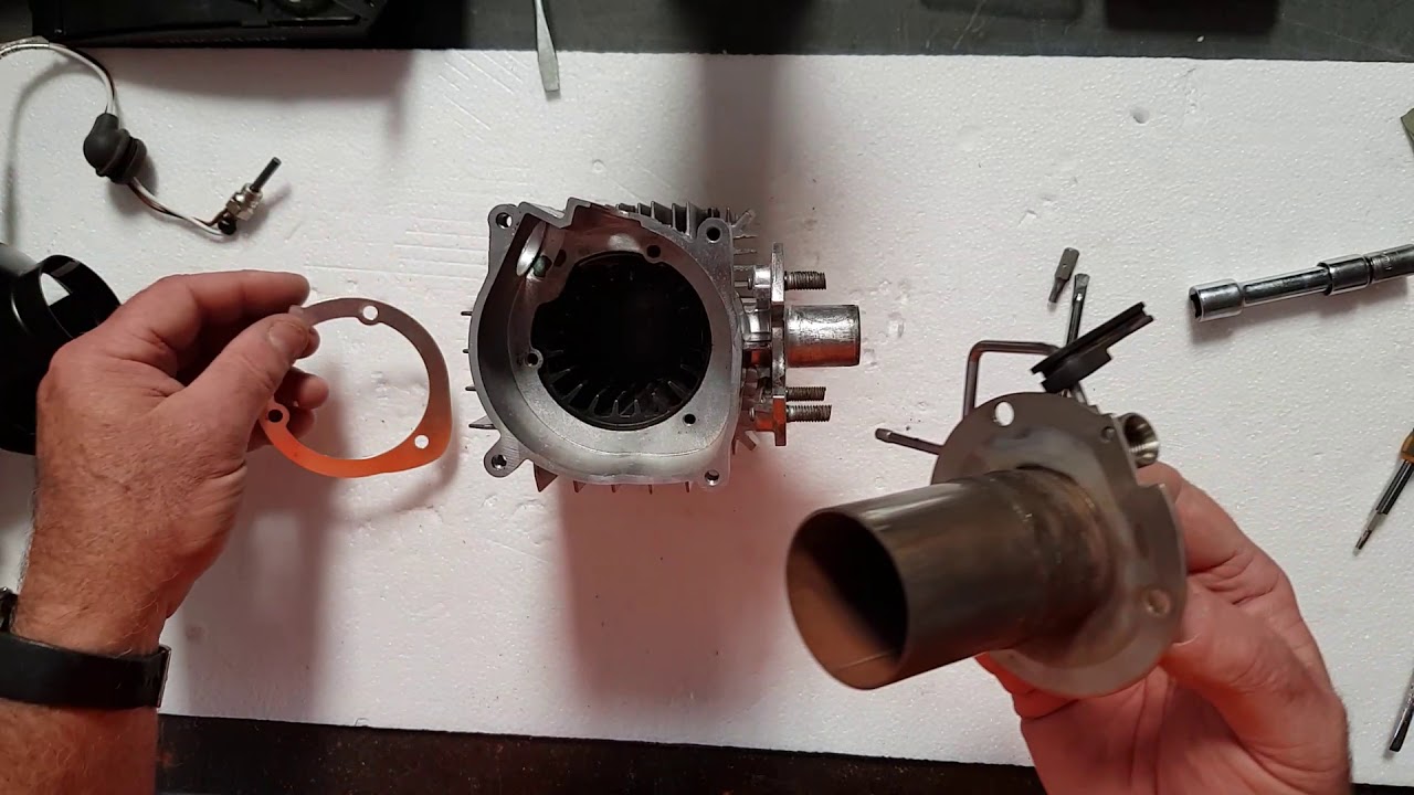 Eberspacher diesel heater stripping and servicing