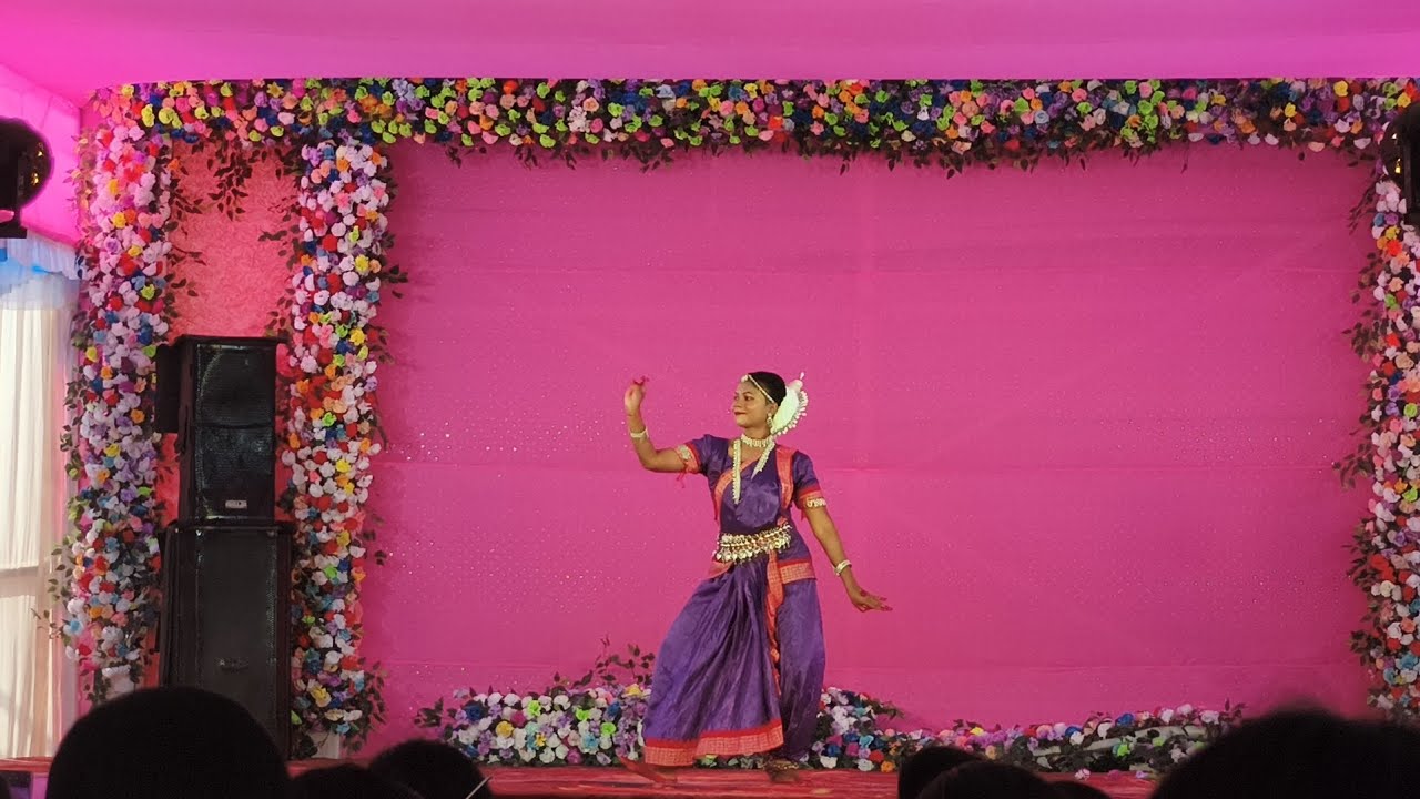 Ahe nilo saila (odissi dance),,udala college udala,, 60th annual function,, #dancevideo #odissi 