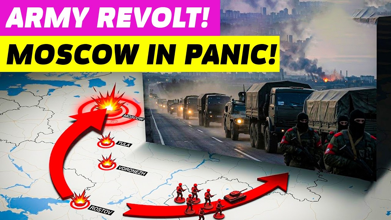Military revolt inside Russia... A new march on the capital begins?