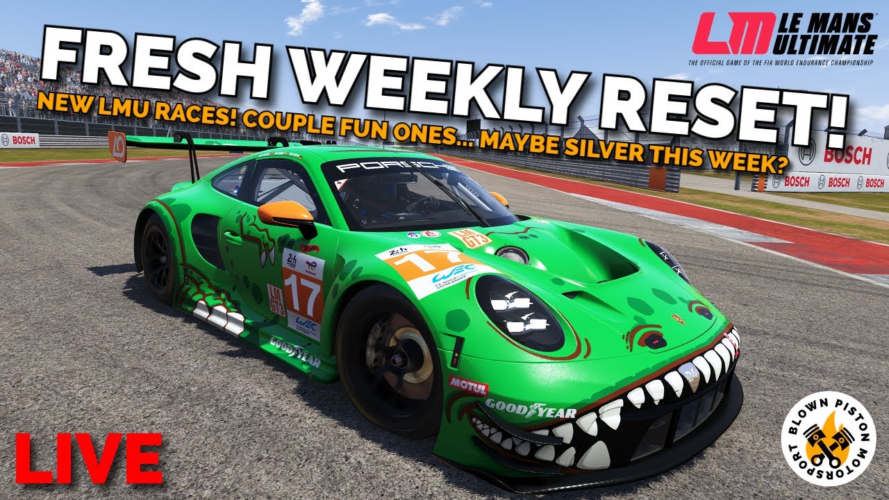 Tuesday Means Race Reset Day On LMU! Continuing Grind To S2!