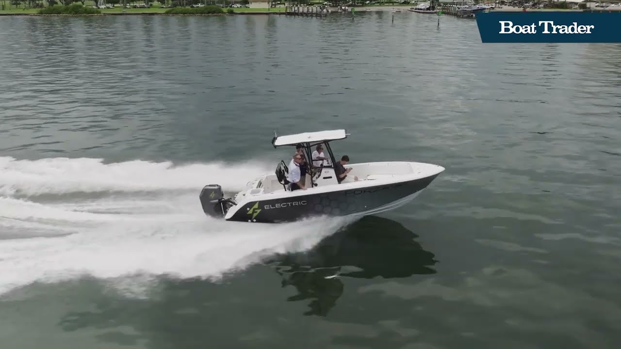 FORZA X1 F-22 Electric Center Console Boat - 2023 DEBUT!