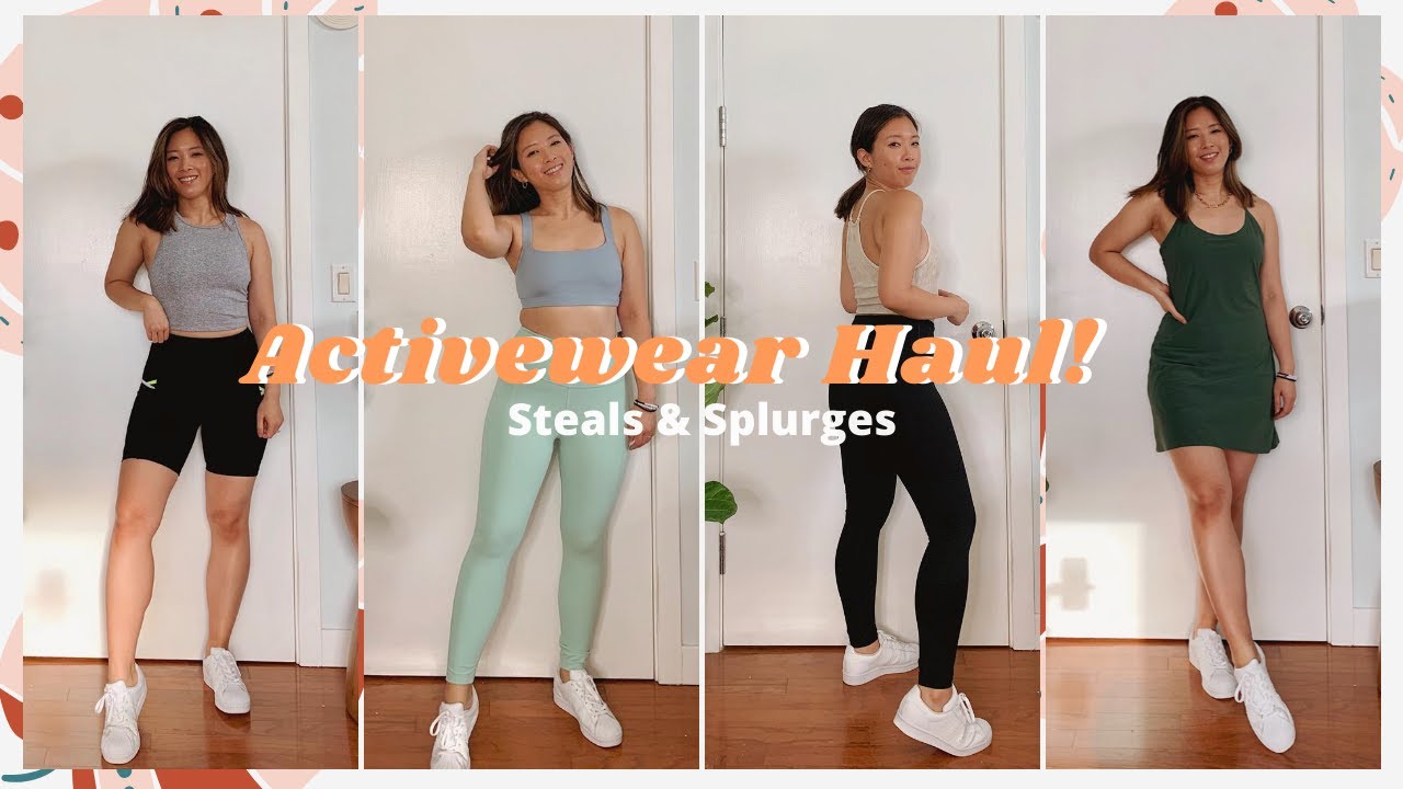 ACTIVEWEAR HAUL! Cheap vs. Expensive | Amazon, Girlfriend Collective, Outdoor Voices & More