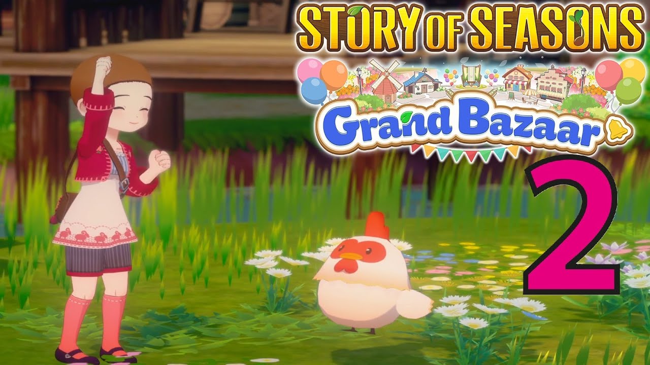 I can't get over the outfits! (Story of Seasons Grand Bazaar)