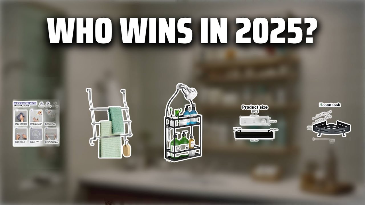 The Top 5 Best Shower Caddy in 2025 - Must Watch Before Buying!