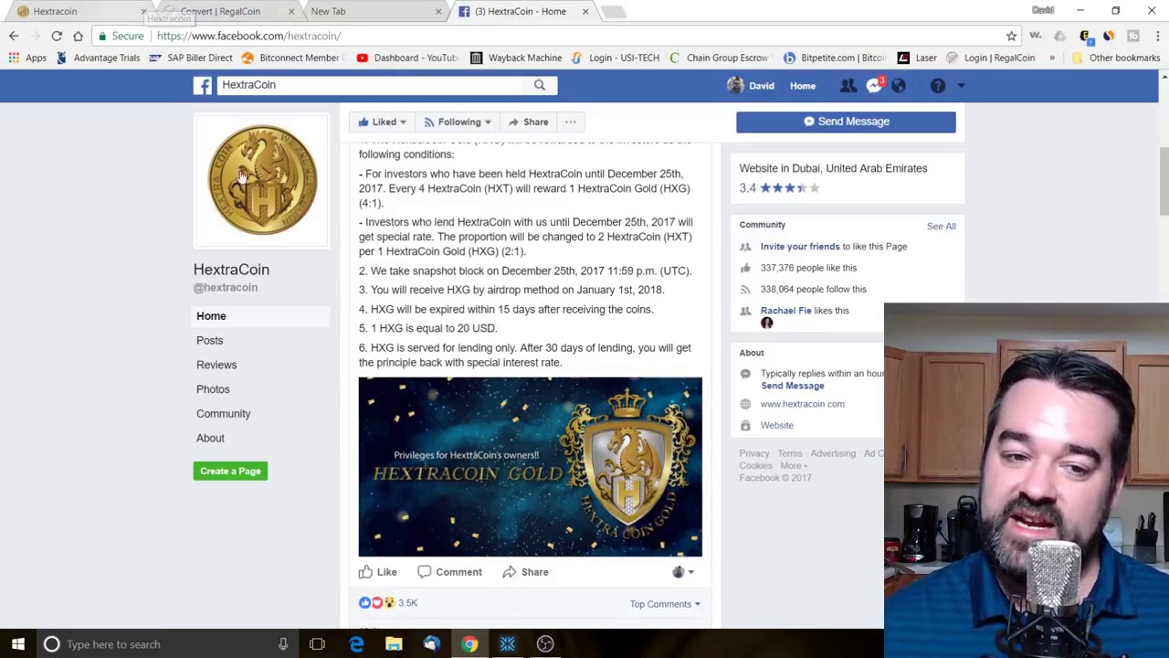 HEXTRA COIN  GOLD : DONT BE LEFT OUT