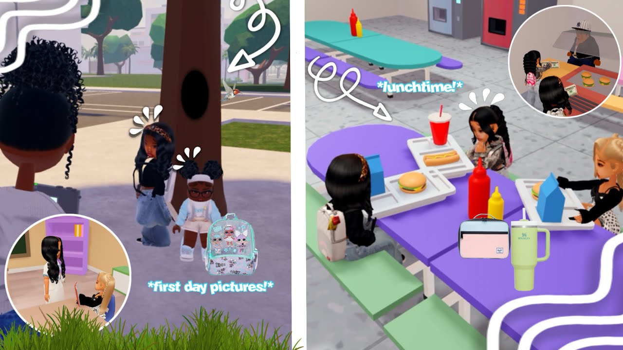 🏫 KIDS FIRST DAY OF SCHOOL! |*FIGHTING?!,CHAOS*| Berry Avenue Family Roleplay