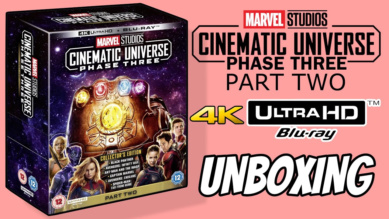 Marvel Studios Cinematic Universe Phase Three Collector’s Edition Part Two | 4K Ultra HD+Blu-ray Set