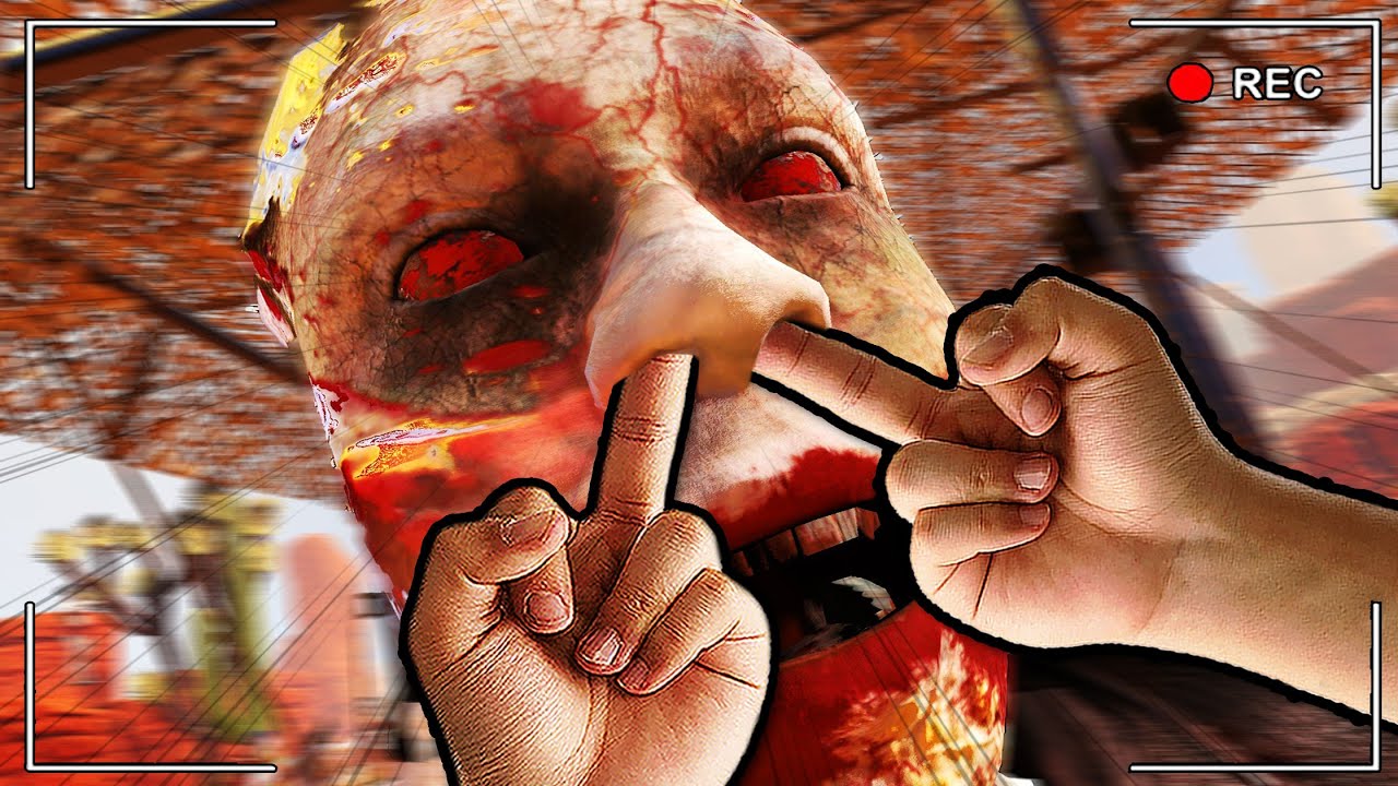 這一定是最弱智的VR喪屍恐怖遊戲了...。 #3