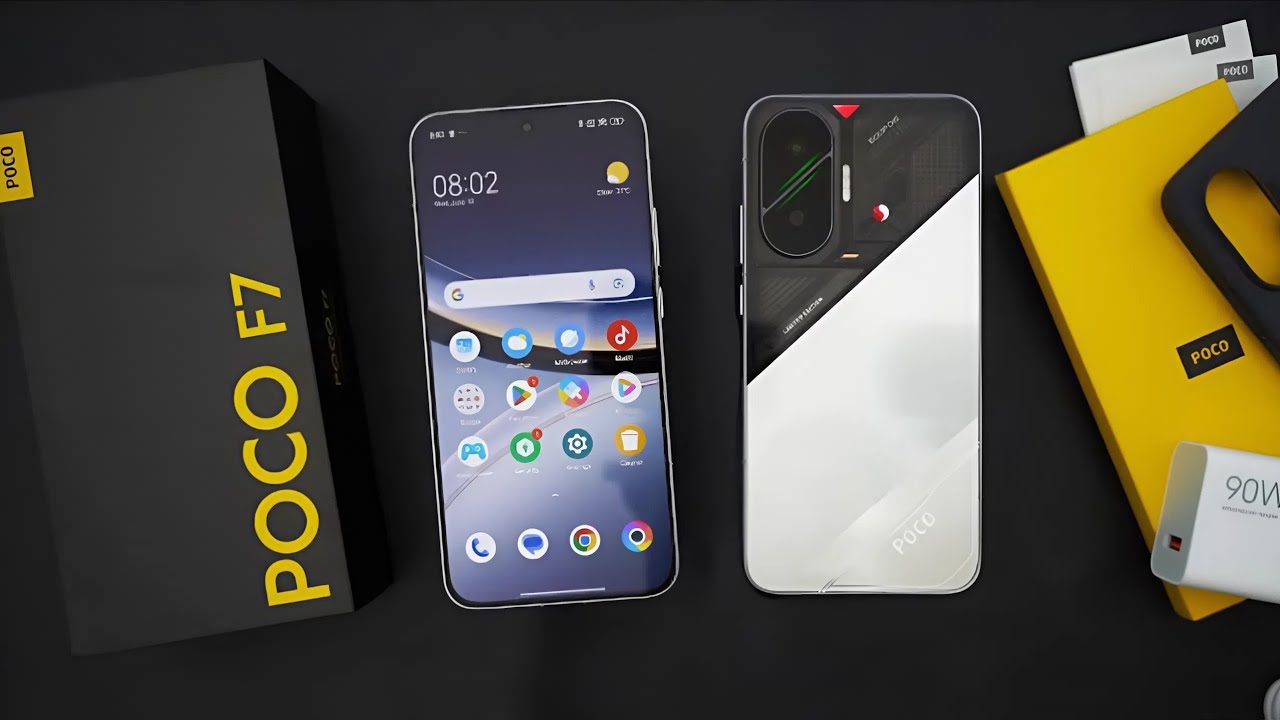 POCO F7 Unboxing. Hands-0n & First impressions!(Limited Edition Silver)