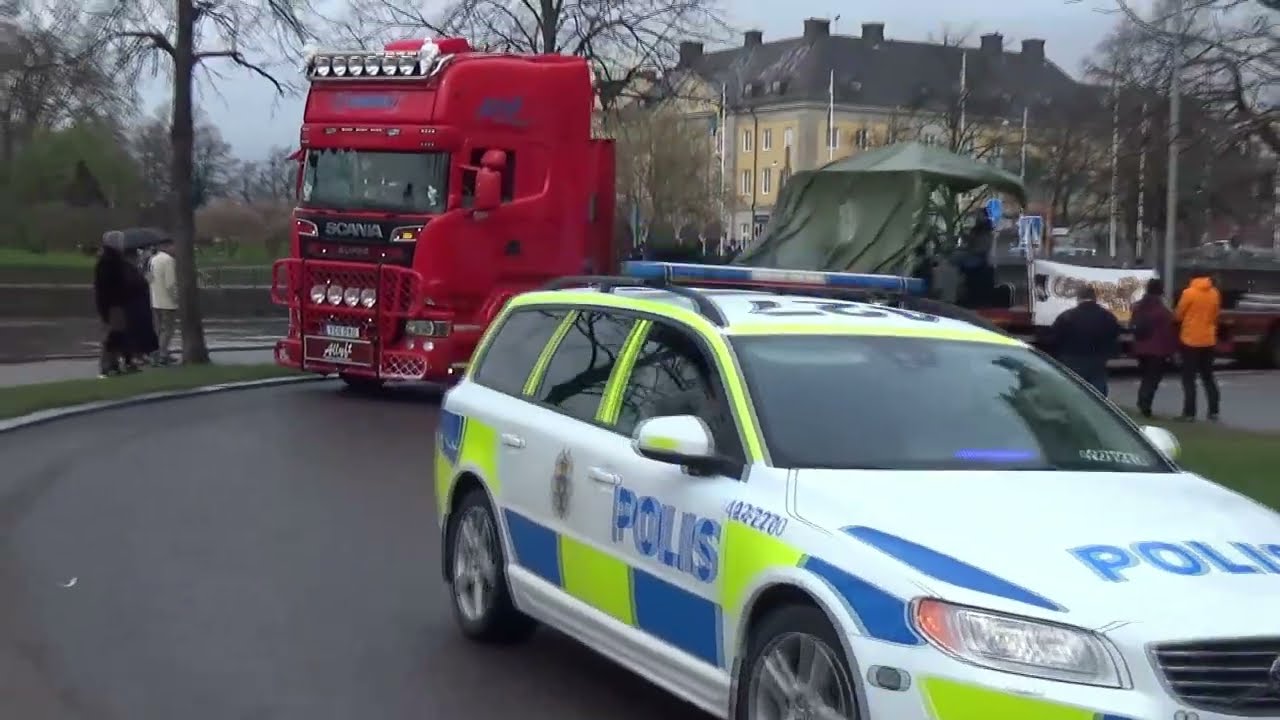 Bilkortegen i Norrköping - Första Maj 2023