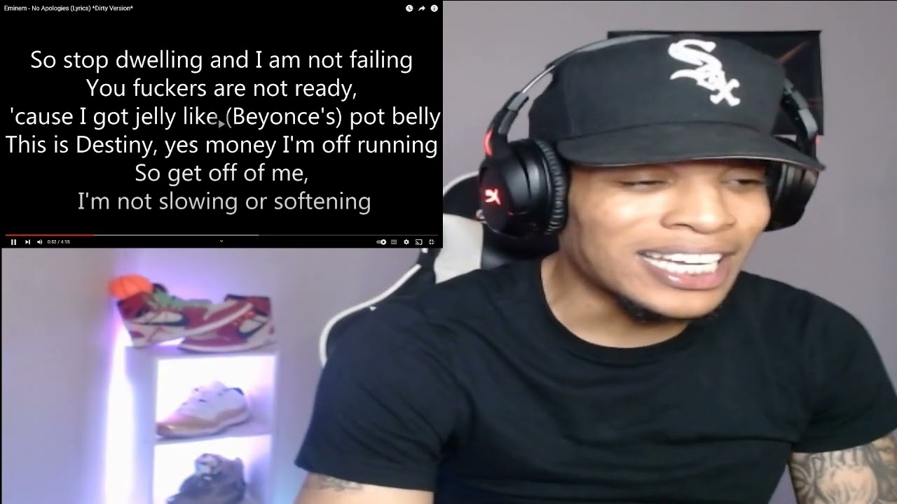 BEYONCE'S JELLY?? EMINEM - NO APOLOGIES | REACTION