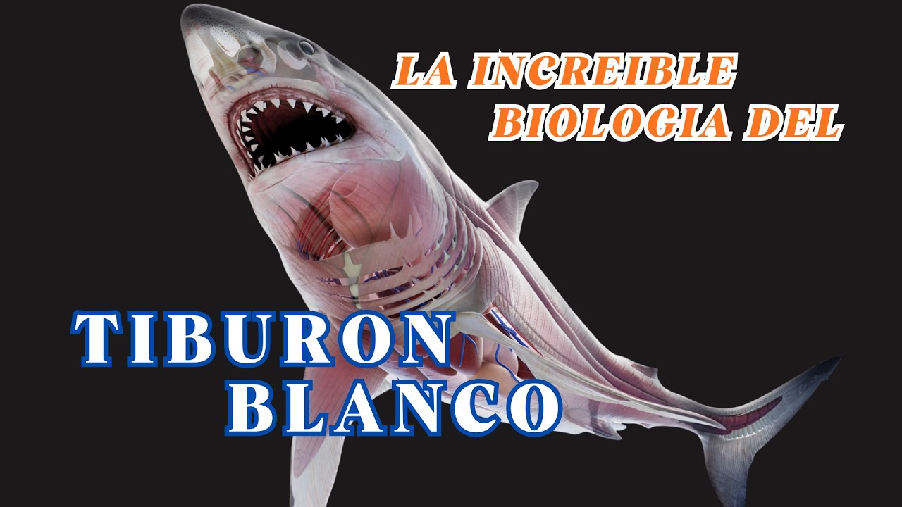 La Sorprendente Anatomía del TIBURÓN BLANCO I Máquina Biológica de los Mares