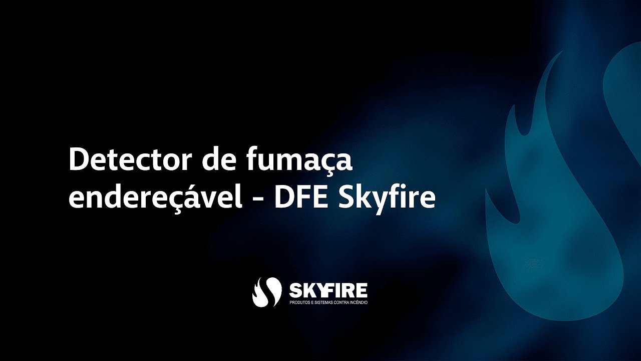 Detector de fumaça endereçável – DFE-SKYFIRE