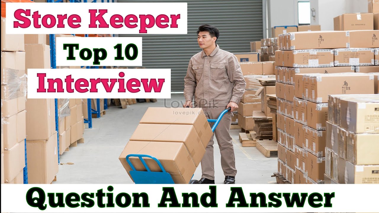 Store Keeper Interview Question and Answer | Store Keeper Interview for gulf #storekeeper #interview
