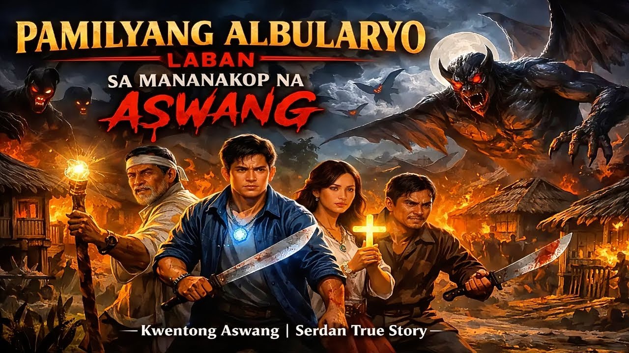 PAMILYANG ALBULARYO SA BARYO LABAN SA MANANAKOP NA ASWANG | Aswang True Story
