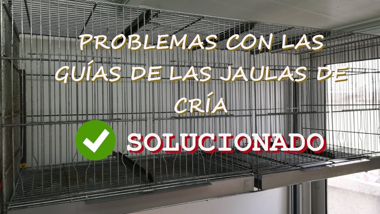 ¿Problemas con las guías para los separadores de las jaulas de cría?