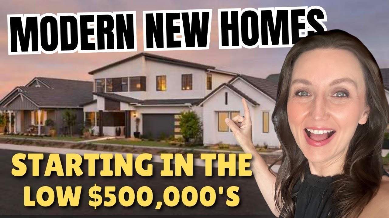 SUPER MODERN  New Construction Homes for Sale in One of the BEST PHOENIX SUBURBS