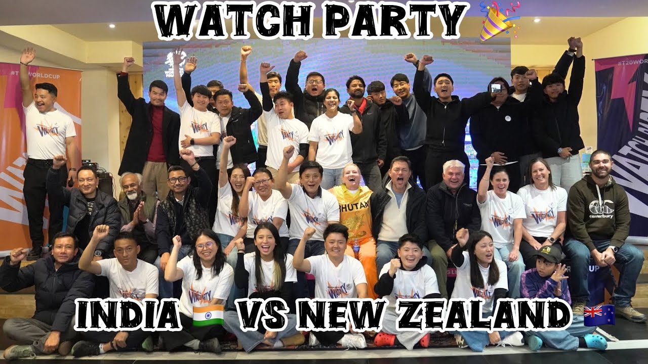 Watch Party 📹🎉|| India 🇮🇳 Vs New Zealand 🇳🇿Grand final of T20 World Cup 🏆