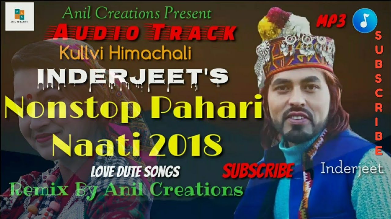 Inderjeet Traditional Himachali Nonstop Pahari Naati Songs 2018 | Latest Kullvi Songs |Anil Creation