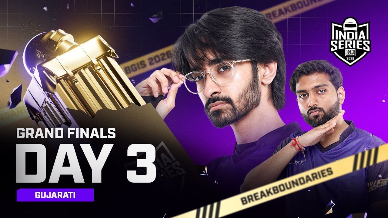 [Gujarati] BGIS 2026 | GRAND FINALS | Day 3 #BGMILIVE #BGIS