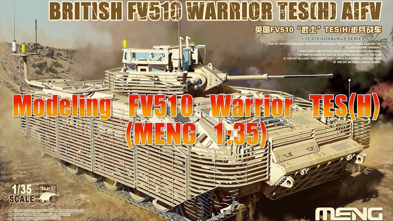 MENG 1/35 FV510 Warrior TES(H)