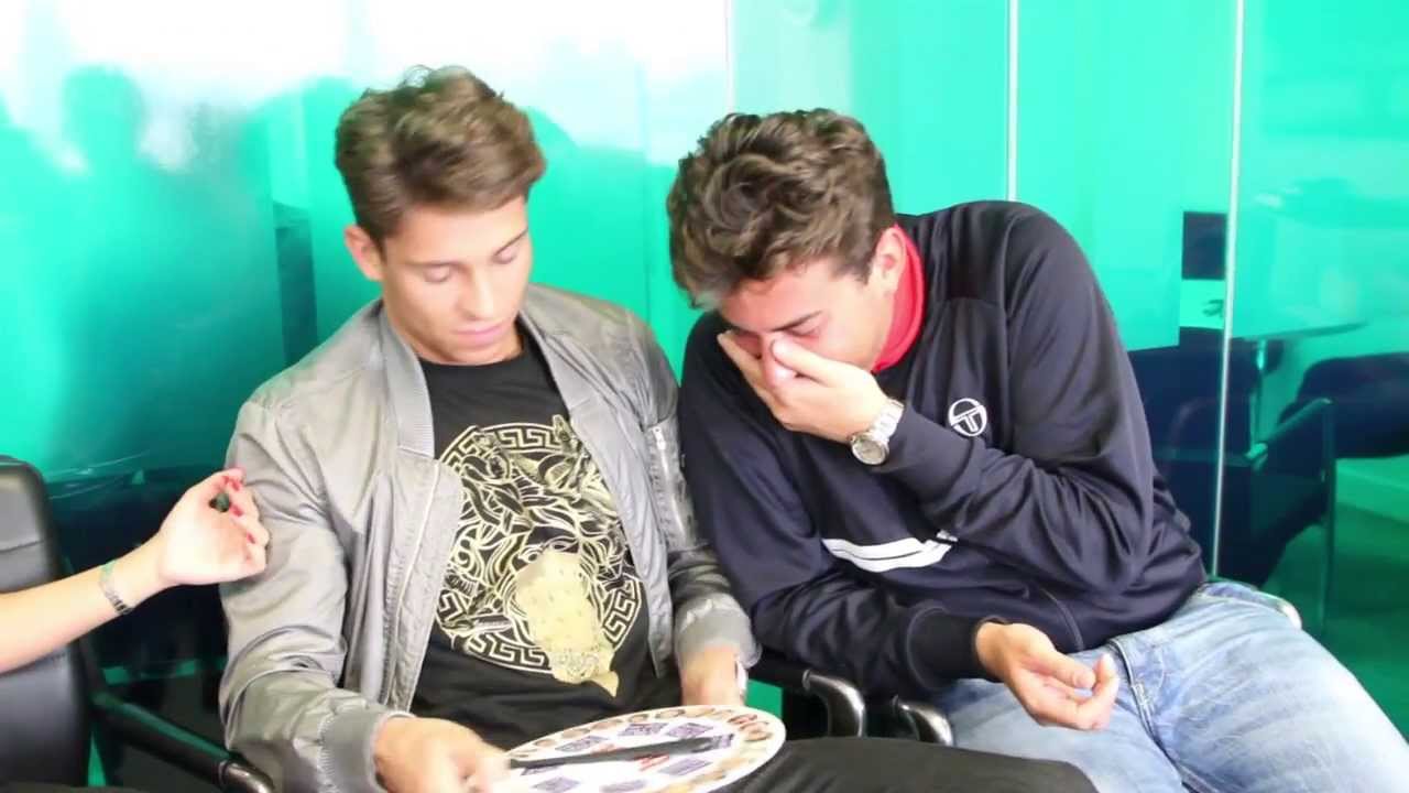 TOWIE play the wheel of Essex and Arg farts during the interview
