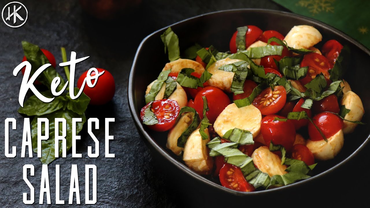 Caprese Salad | Keto Recipes | Headbanger's Kitchen