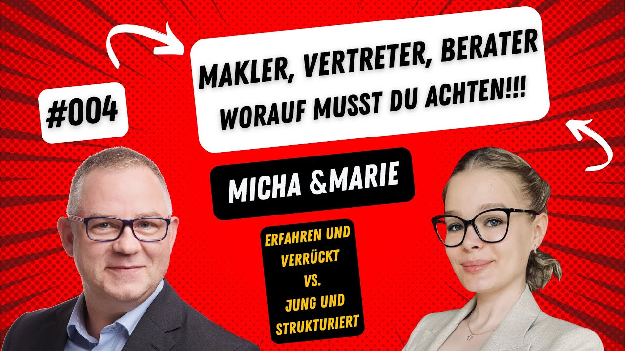 #4M&M Makler, Berater Versicherungsvertreter alles Verbrecher? Worauf Du achten solltest. uvm.