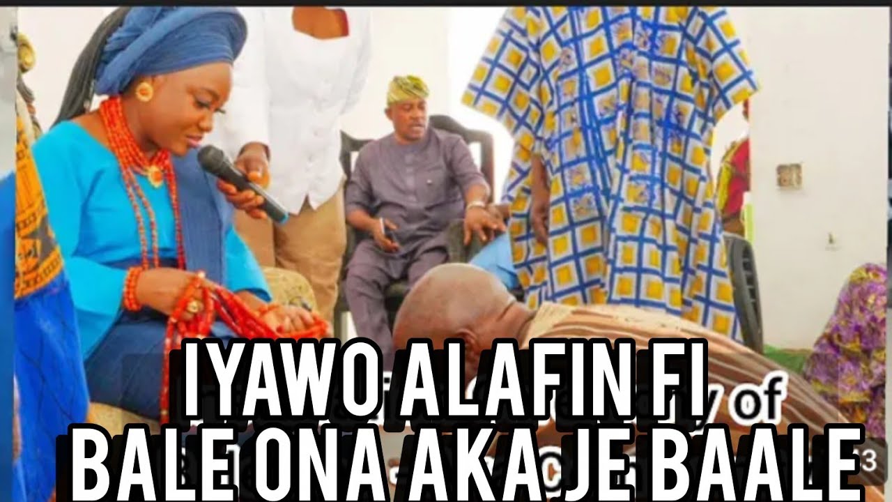 EEMO!! IYAWO ALAFIN FI BAALE JE