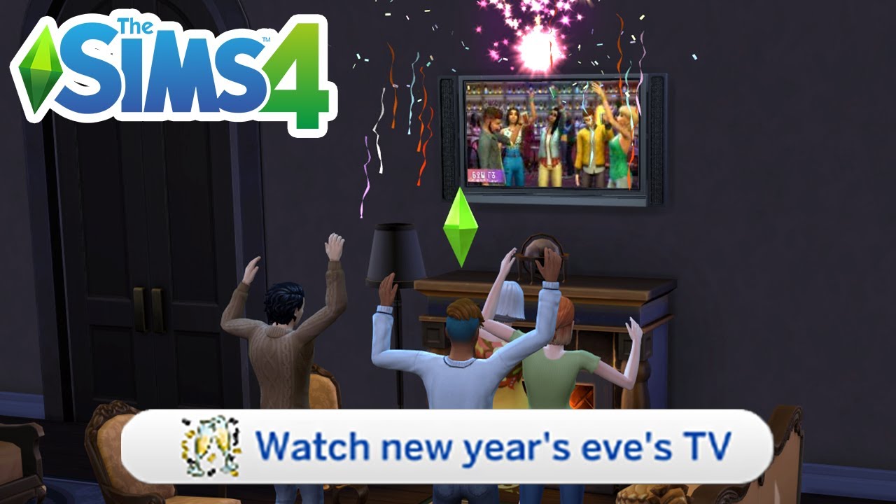 How To Celebrate New Year's Eve (At Home) - The Sims 4