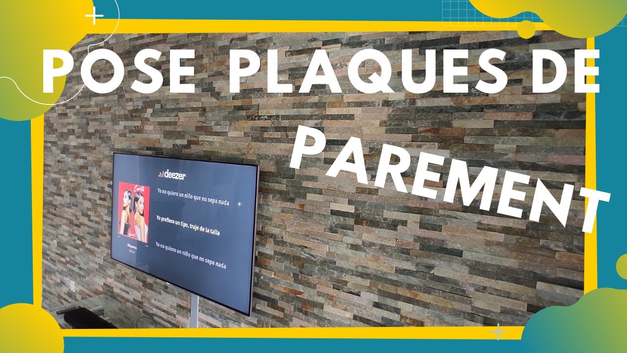 comment poser des plaquettes de parement en pierre naturelle