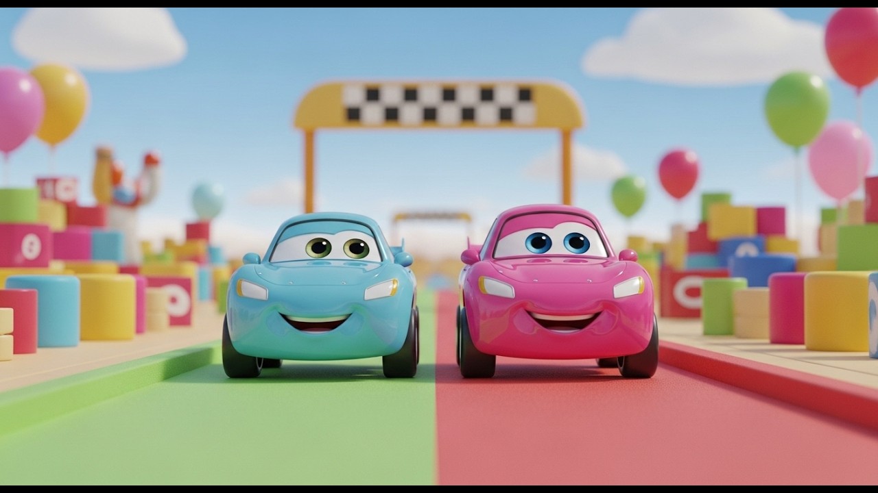 Vroom Vroom! 🚦 Car Ride Song | Fun Vehicle Rhyme for Kids | Nursery Rhymes & Sing-Along