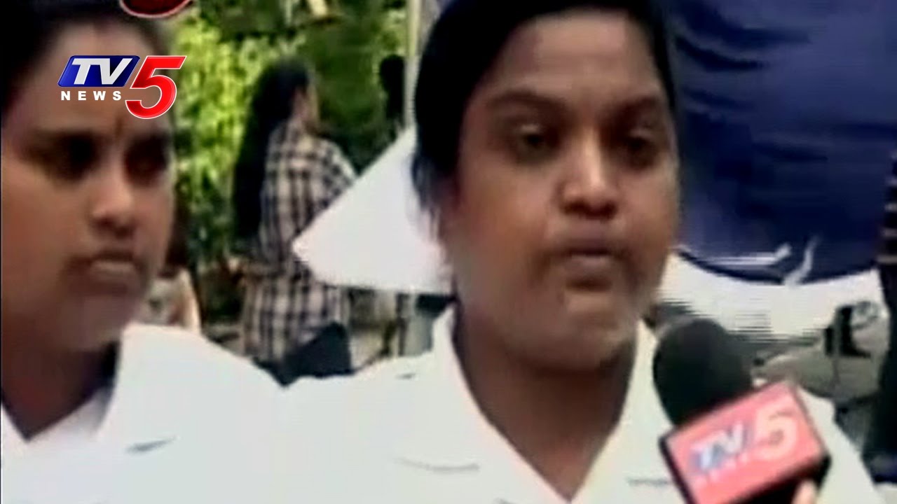 Contract Nurses Protest for Regularization: Patients Face Problems in Gandhi Hospital | TV5 News