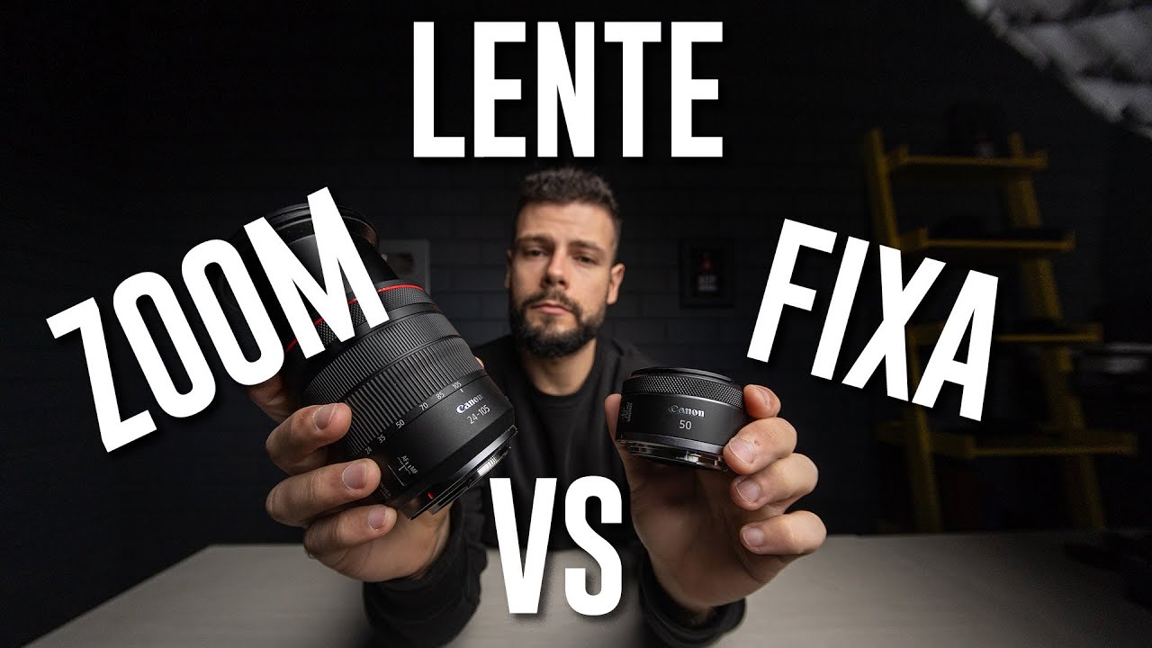 LENTE ZOOM VS LENTE FIXA - qual &eacute; melhor?