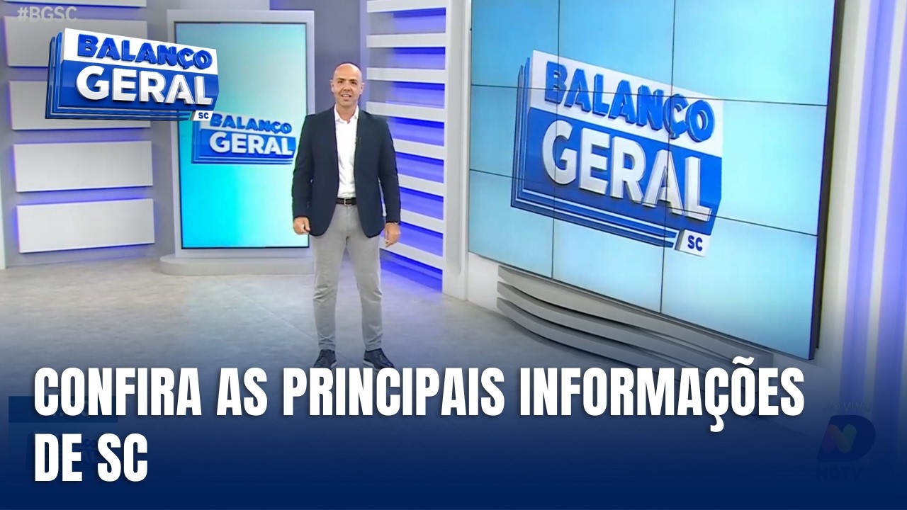 Balanço Geral SC: destaques e notícias do estado