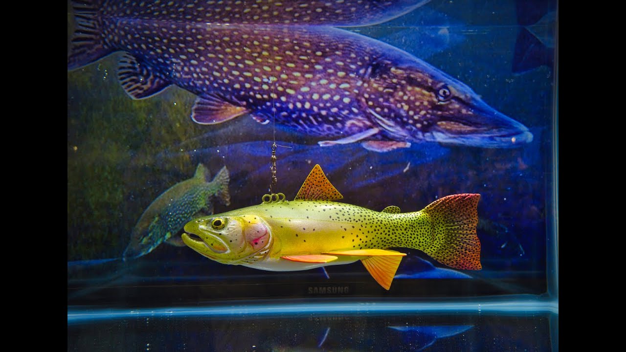 Sealing Fish Decoy Fine Spotted Cutthroat Trout