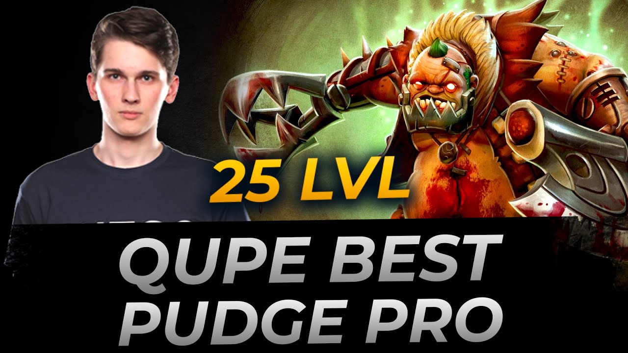 Qupe the Best Pro Pudge | Full Gameplay Dota 2 Replay