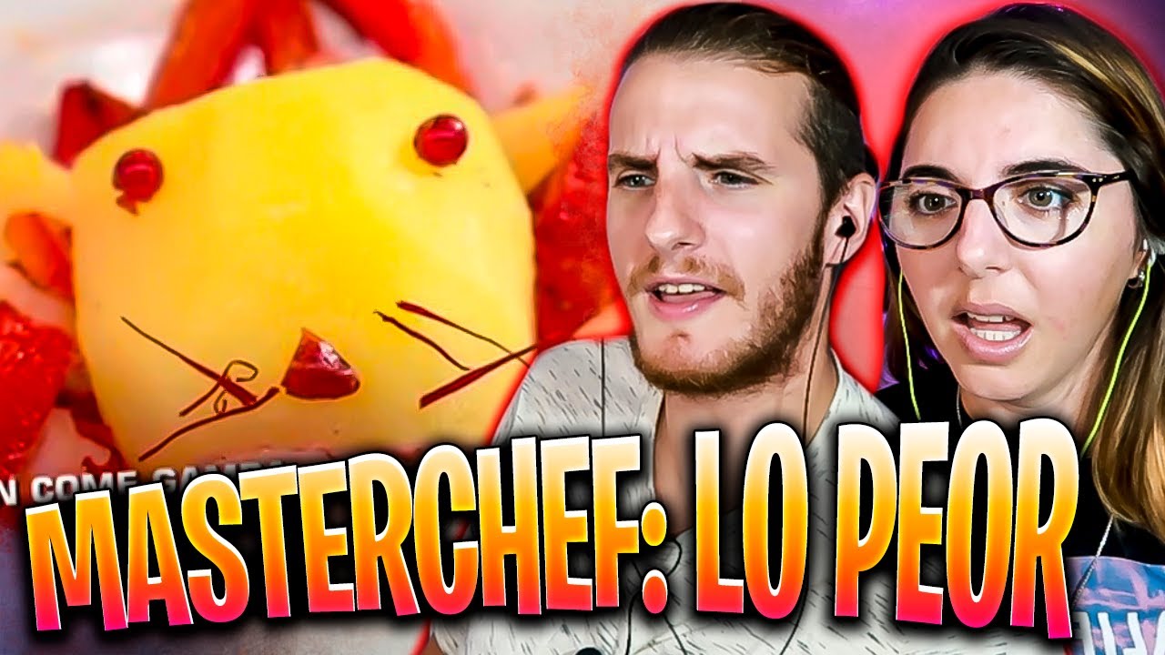 ARGENTINOS REACCIONAN a LOS PEORES PLATOS de MASTER CHEF ESPAÑA // Seba y Chechu