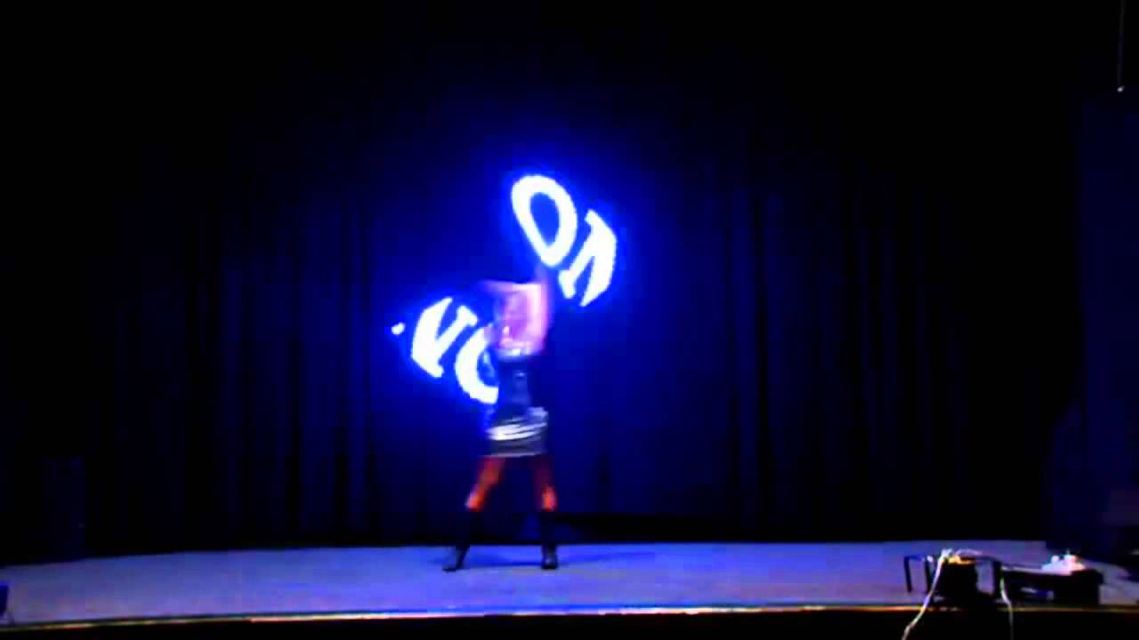 Lazer Angels VS Logo Poi Video