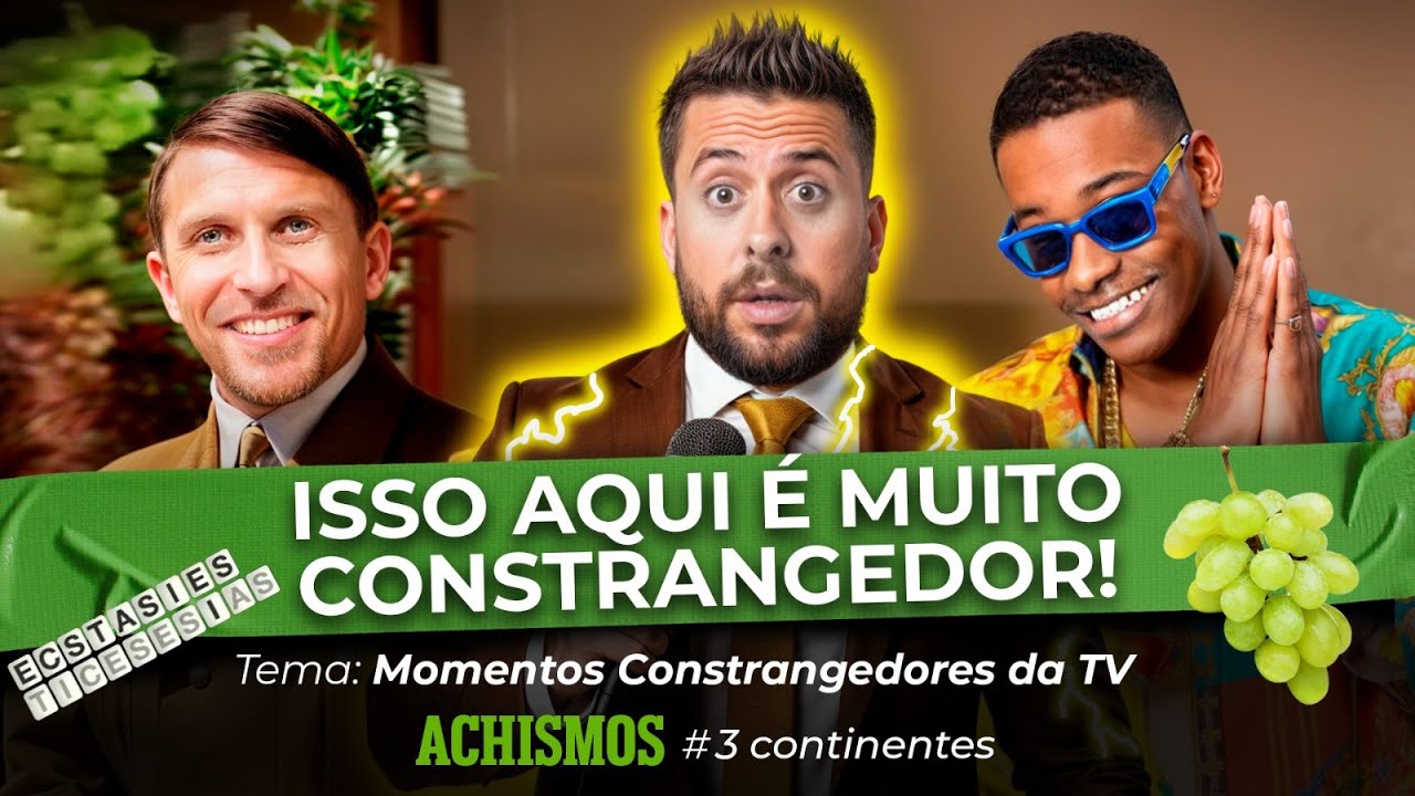 MOMENTOS DA TV QUE SÃO MAIS CONSTRANGEDORES QUE ESSE VÍDEO | #3CONTINENTES #35