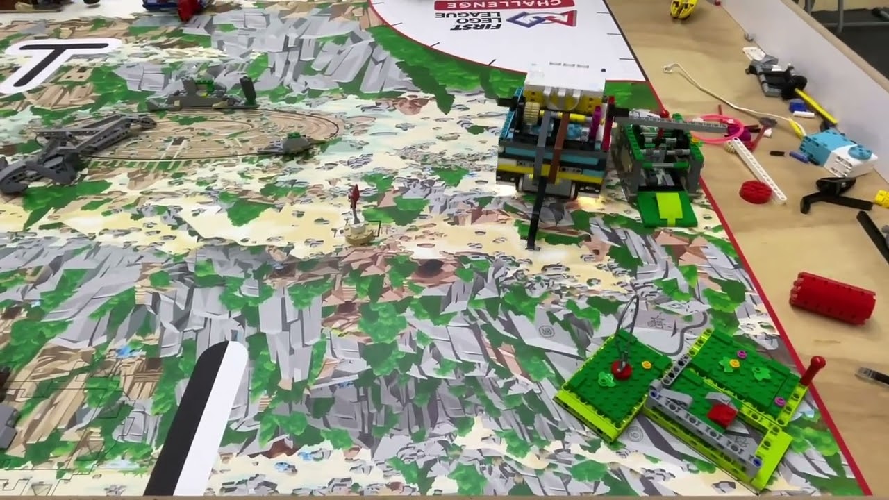 FLL FIRST LEGO LEAGUE  trial 2 ARIA