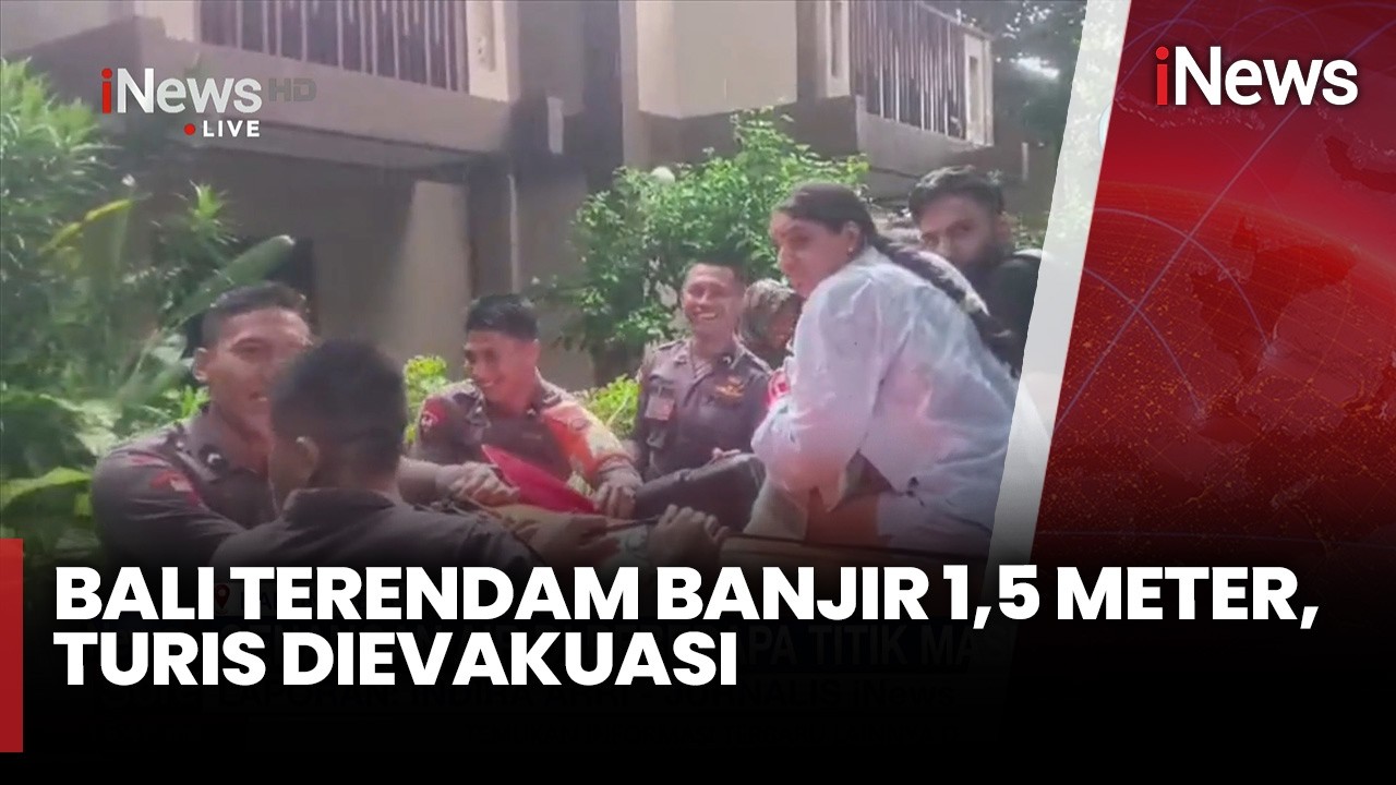 Hujan Deras 3 Hari, Sanur Lumpuh Diterjang Banjir | iNews Sore (24/2)