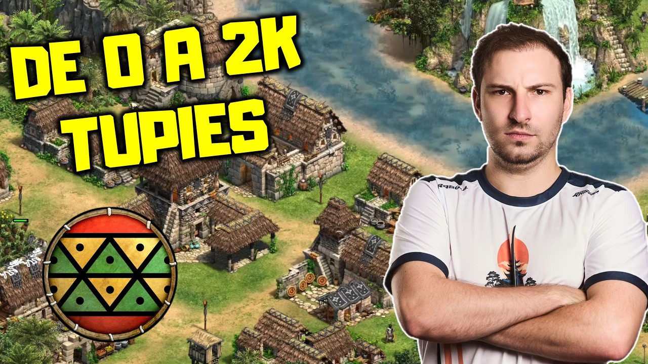 EL DESAFÍO INÉDITO: DE 0 A 2K CON *NUEVAS CIVILIZACIONES* - TUPI- AOE 2
